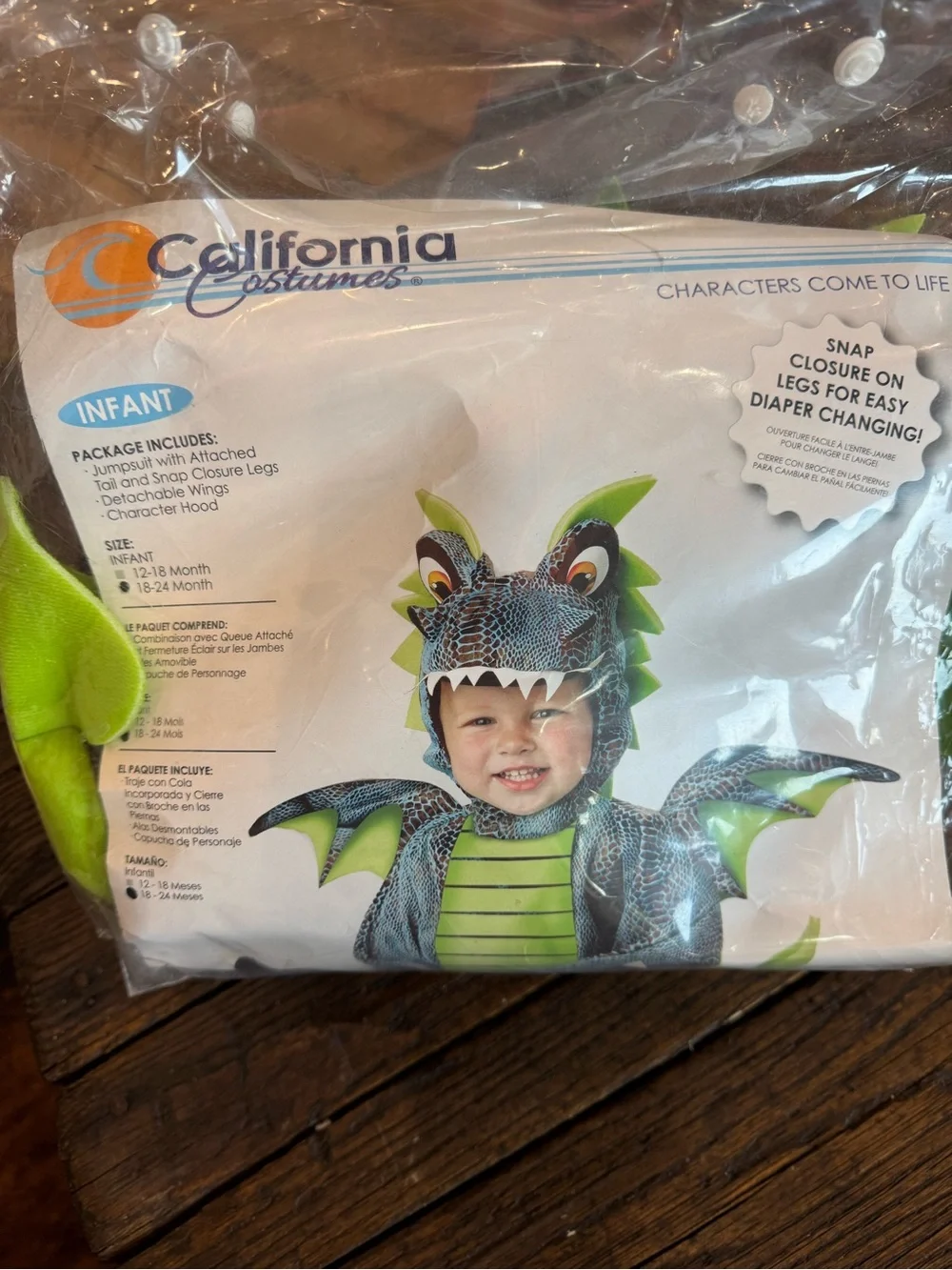 California Costumes fabric once